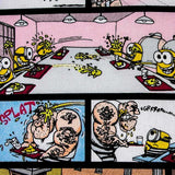 Popelín Minions Comic - Ribes y Casals