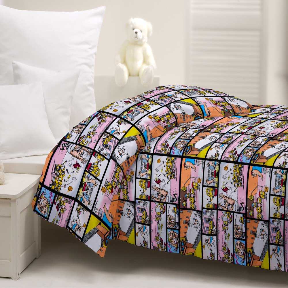 Popelín Minions Comic - Ribes y Casals