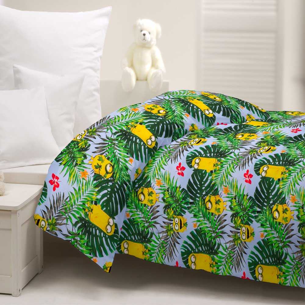 Popelín Minions Jungle - Ribes y Casals