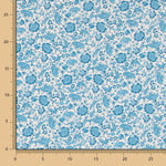 Popelín Moda Dehli Blue - Ribes y Casals