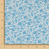 Popelín Moda Dehli Blue - Ribes y Casals