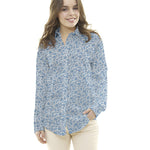 Popelín Moda Dehli Blue - Ribes y Casals