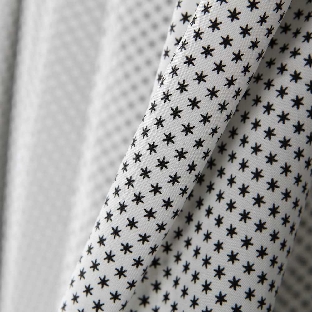 Popelín Moda Estrellitas Negra - Ribes y Casals