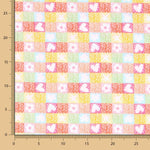 Popelín Mosaico Love - Ribes y Casals