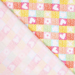 Popelín Mosaico Love - Ribes y Casals