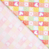 Popelín Mosaico Love - Ribes y Casals