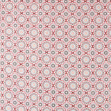 Popelín Mosaico Mandala Rojo - Ribes y Casals