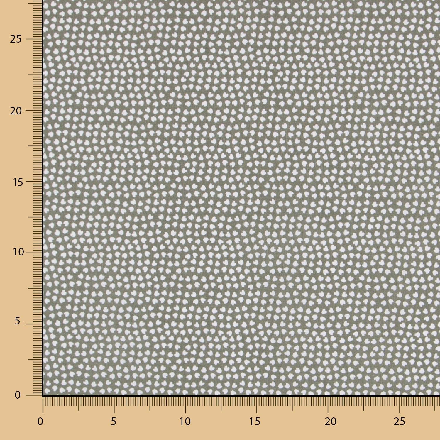 Popelín Motas Verdosa - Ribes y Casals