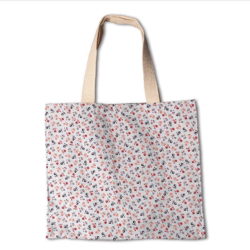 Popelín Motor Rojo - Ribes y Casals