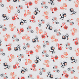 Popelín Motor Rojo - Ribes y Casals