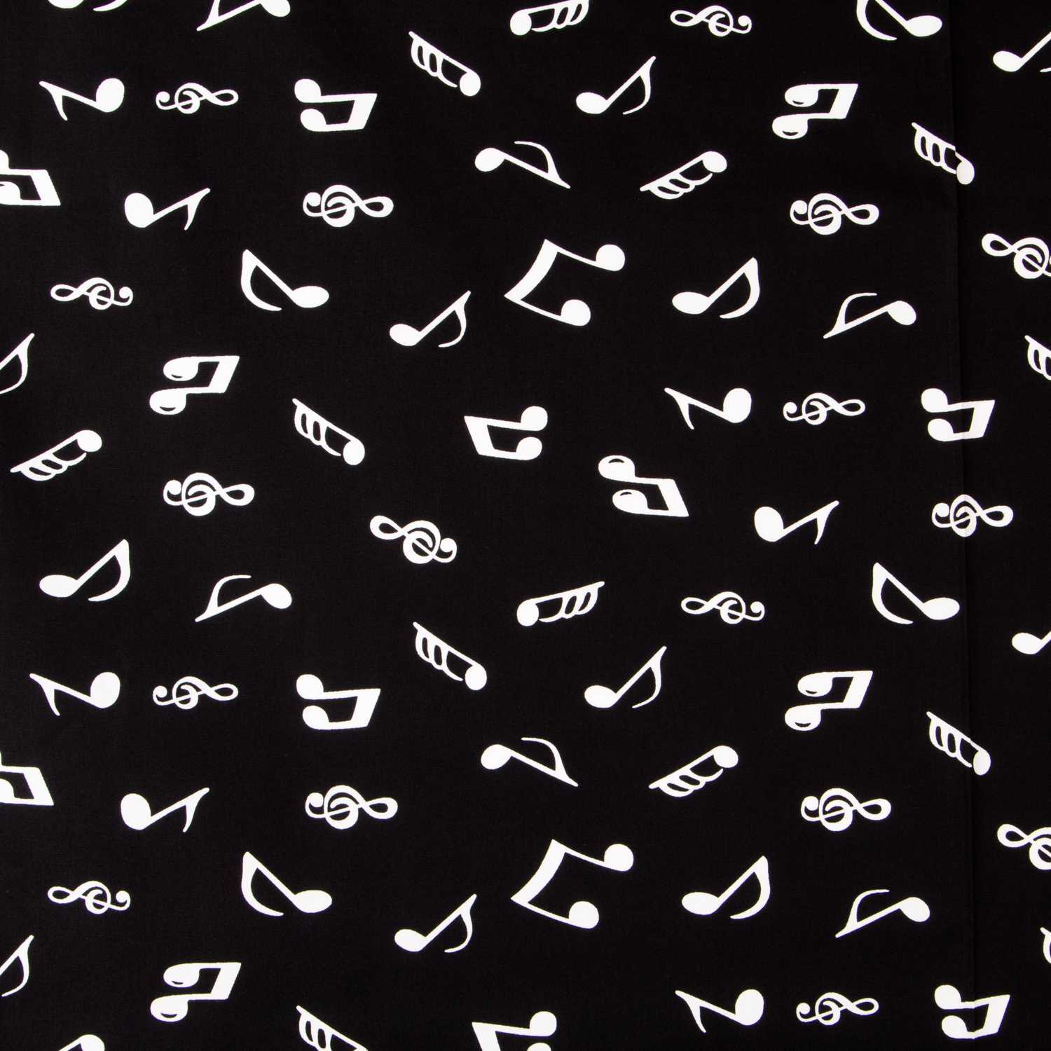 Popelín Musical Negra - Ribes y Casals