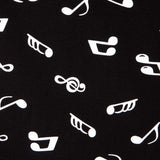 Popelín Musical Negra - Ribes y Casals