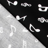 Popelín Musical Negra - Ribes y Casals