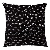 Popelín Musical Negra - Ribes y Casals