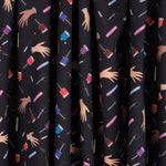 Popelín Nails Negra - Ribes y Casals