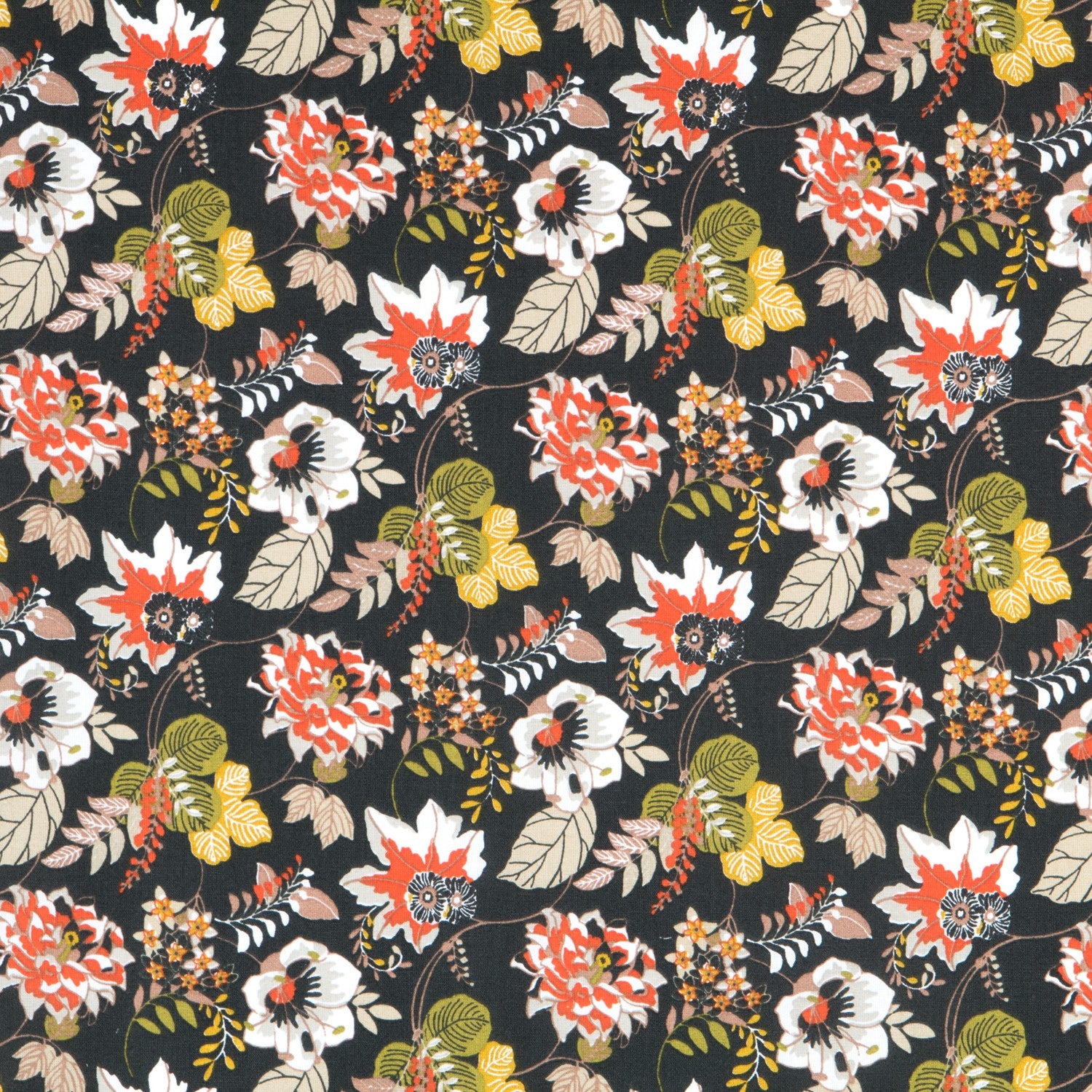 Popelín Nature Verde Oscuro - Ribes y Casals