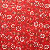 Popelín Navidad Decoración Rojo - Ribes y Casals