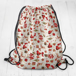 Popelín Navidad Mix Crudo - Ribes y Casals