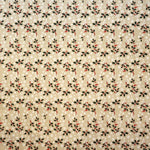 Popelín Navidad Muérdago Fondo Beige - Ribes y Casals