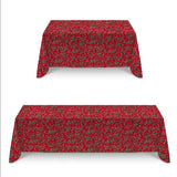 Popelín Navidad Muérdago Roja - Ribes y Casals