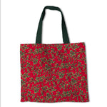 Popelín Navidad Muérdago Roja - Ribes y Casals