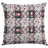 Popelín Navidad Patch Verde - Ribes y Casals