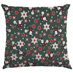 Popelín Navidad Santa Verde - Ribes y Casals