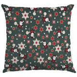 Popelín Navidad Santa Verde - Ribes y Casals