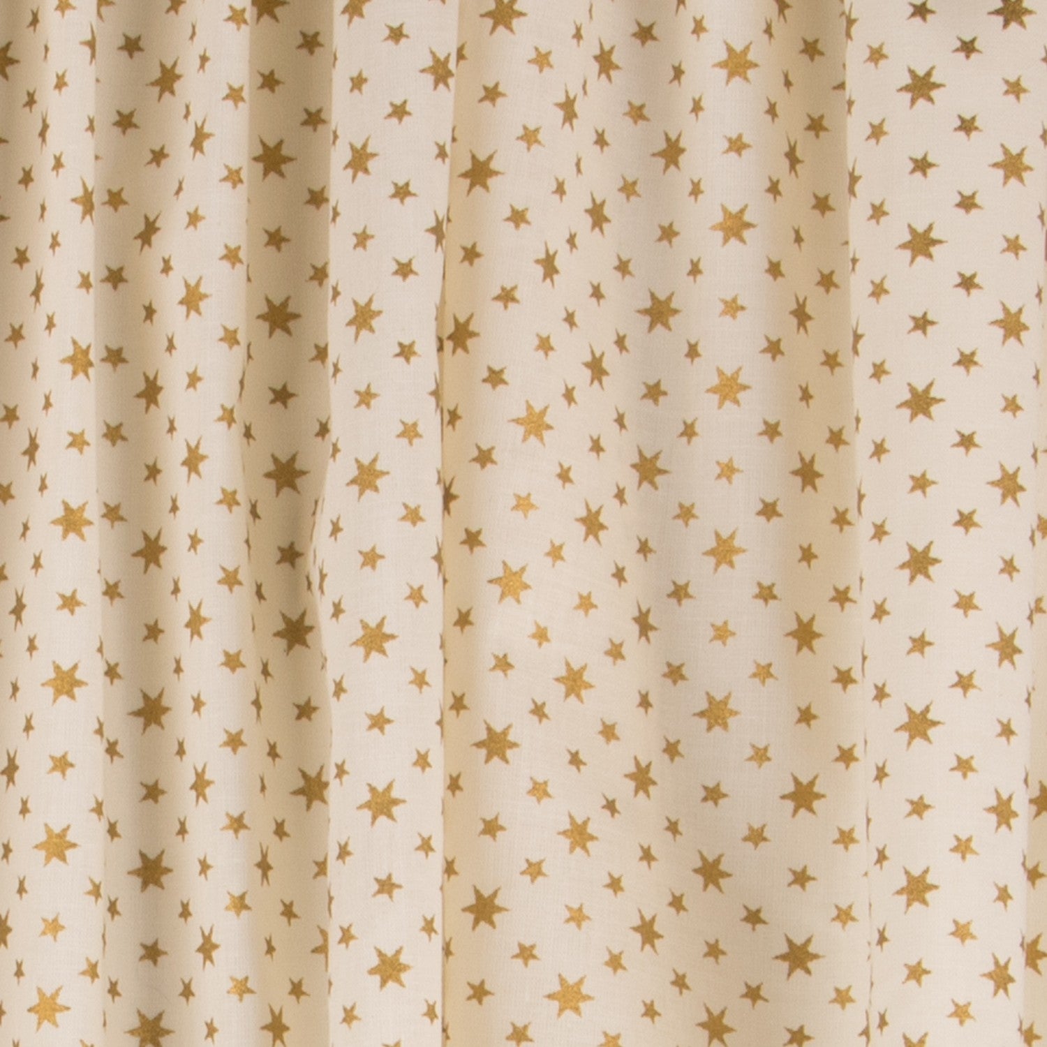 Popelín Navidad Stars Crudo - Ribes y Casals