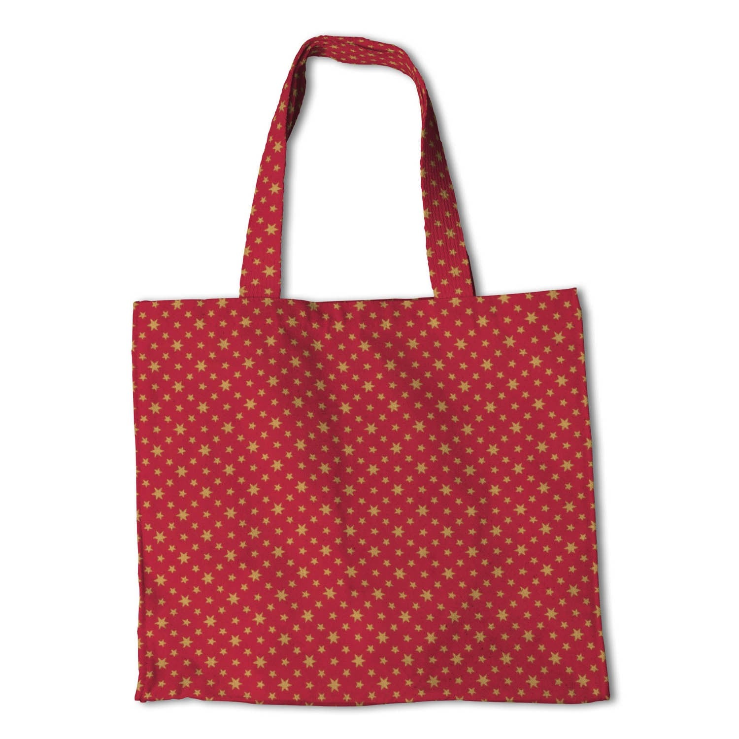 Popelín Navidad Stars Rojo - Ribes y Casals