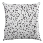 Popelín Notas Blanca - Ribes y Casals