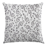 Popelín Notas Blanca - Ribes y Casals