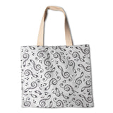 Popelín Notas Blanca - Ribes y Casals