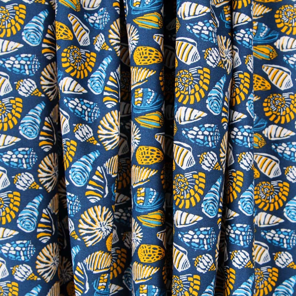 Popelín Ocean Azul - Ribes y Casals