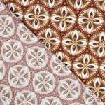 Popelín Patchwork Barroco Naranja - Ribes y Casals