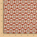 Popelín Patchwork Barroco Naranja - Ribes y Casals