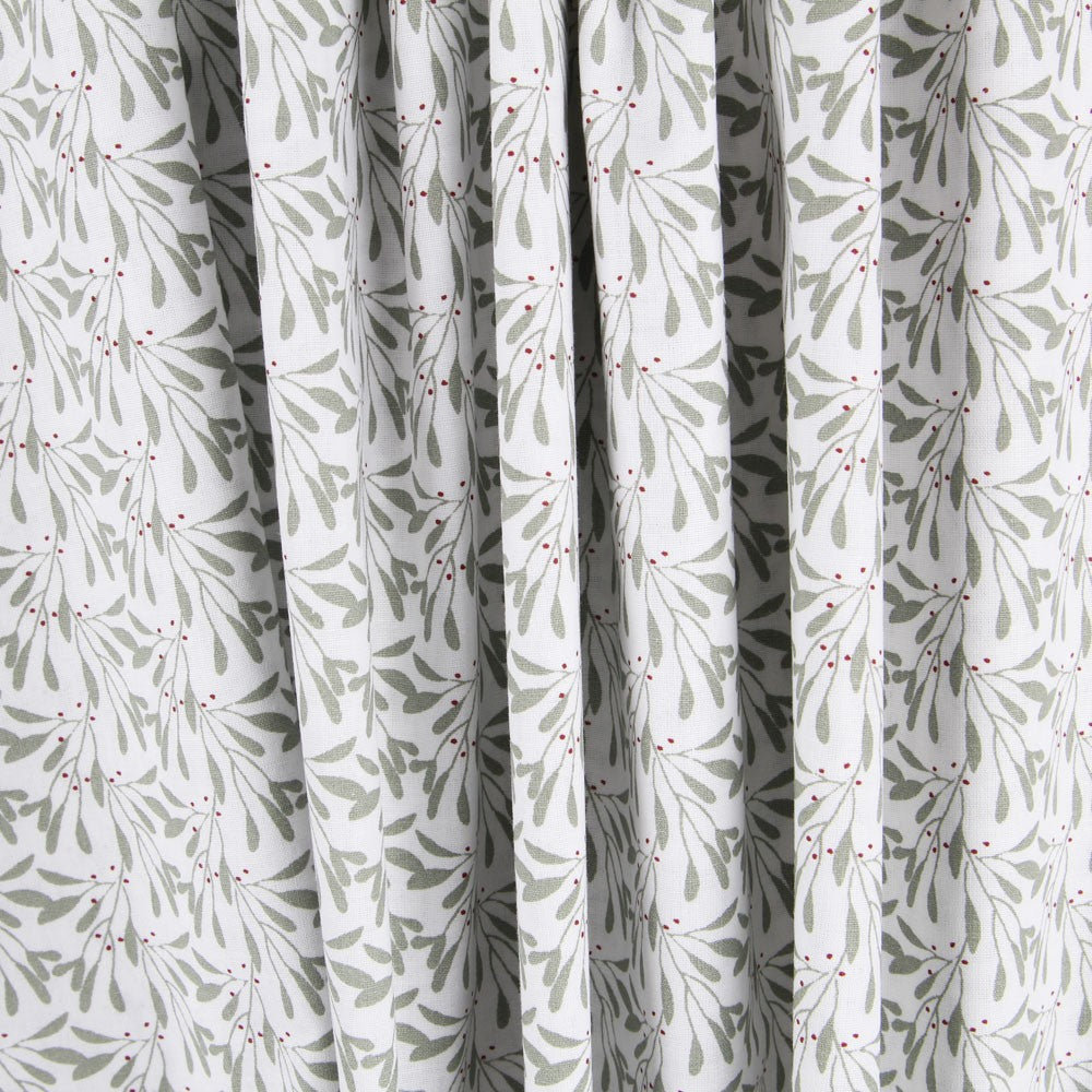 Popelín Patchwork Botánica Verdosa - Ribes y Casals