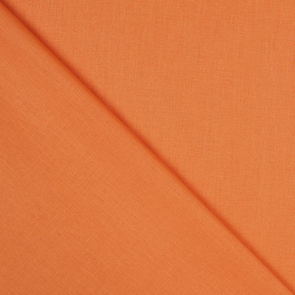 Popelín Patchwork Liso Naranja - Ribes y Casals