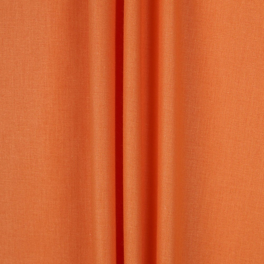 Popelín Patchwork Liso Naranja - Ribes y Casals