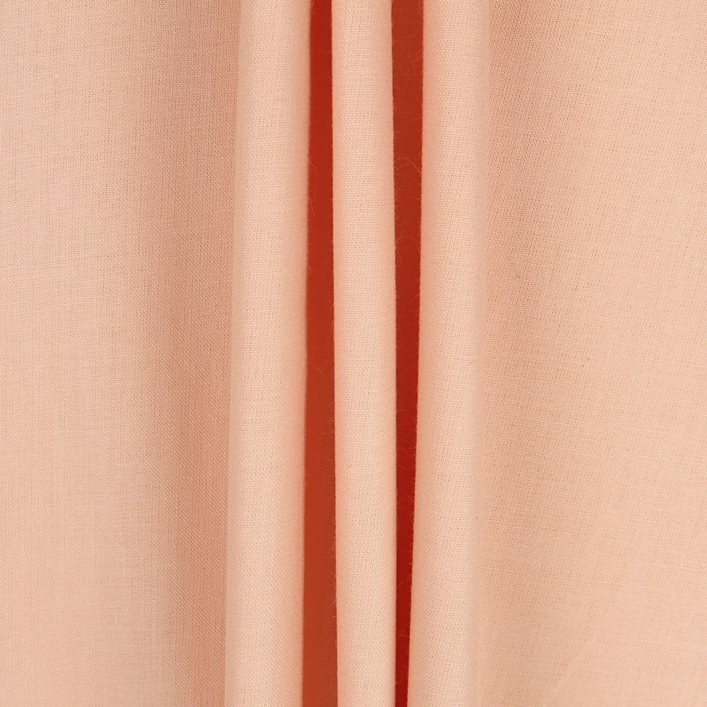 Popelín Patchwork Liso Salmón - Ribes y Casals