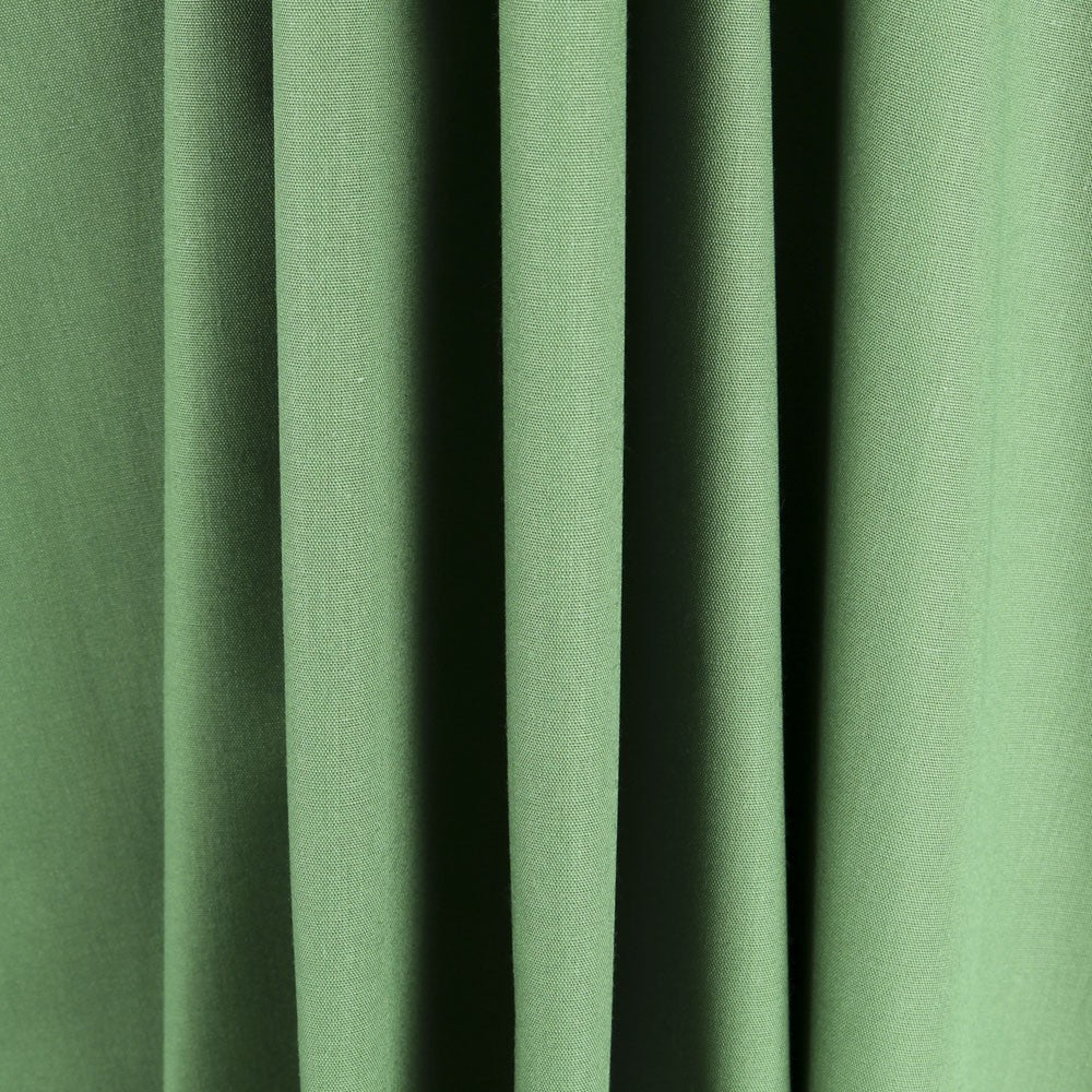 Popelín Basic Algodón Verde Musgo - Ribes y Casals