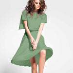 Popelín Basic Algodón Verde Musgo - Ribes y Casals