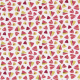 Popelín Patchwork Motivos Coral - Ribes y Casals