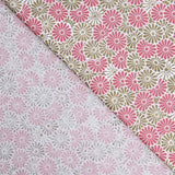 Popelín Patchwork Nikki Coral - Ribes y Casals