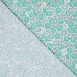 Popelín Patchwork Nikki Verde - Ribes y Casals