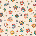 Popelín Patrulla Canina Crudo - Ribes y Casals