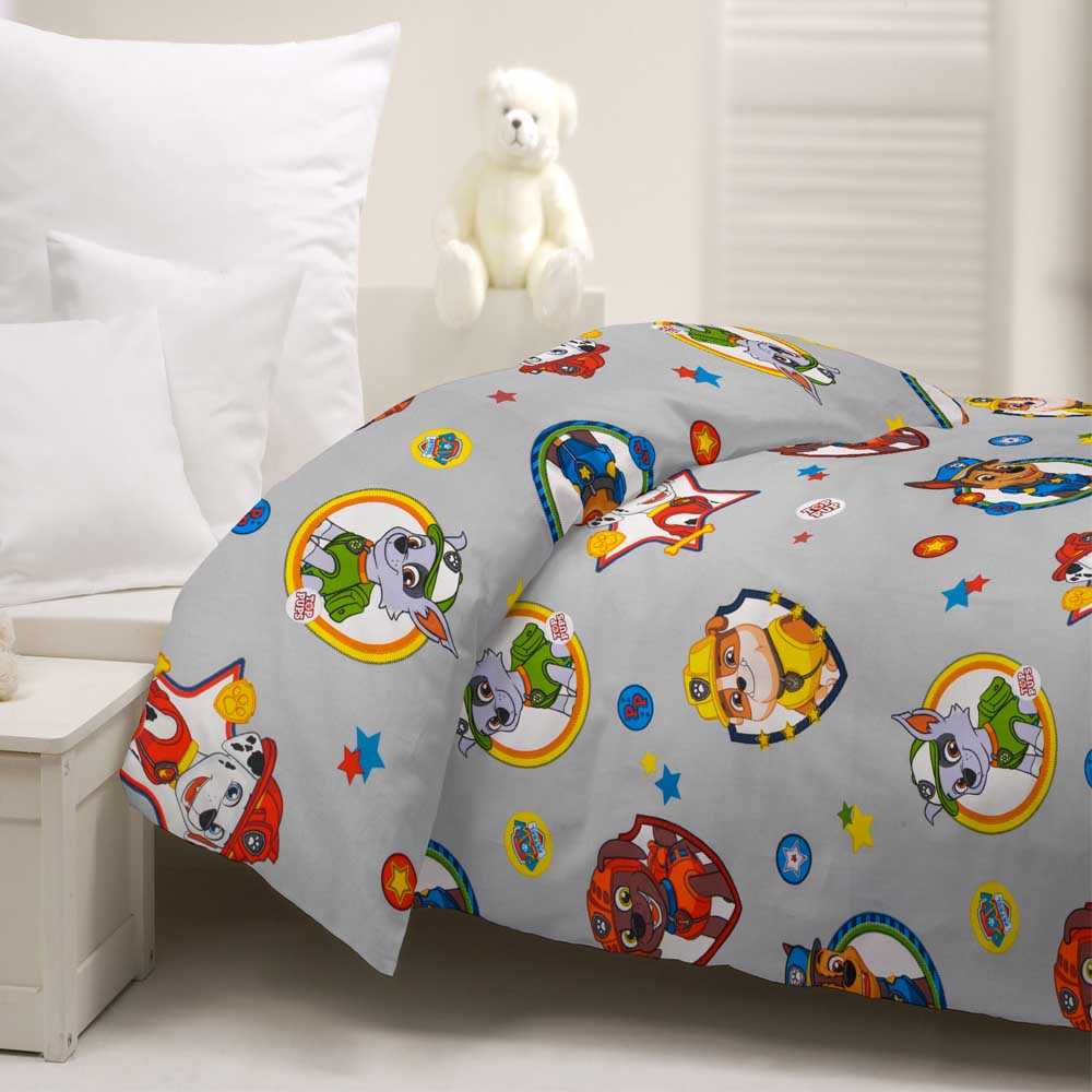 Popelín Paw Patrol Gris - Ribes y Casals