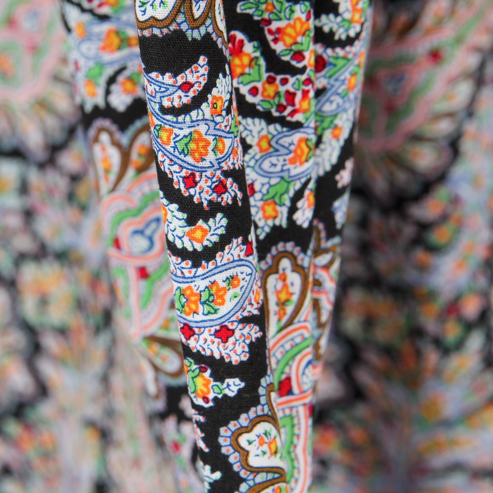 Popelín Peasly Negro - Ribes y Casals