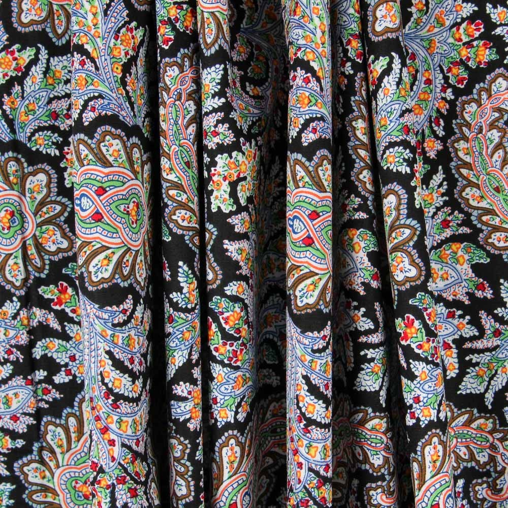 Popelín Peasly Negro - Ribes y Casals