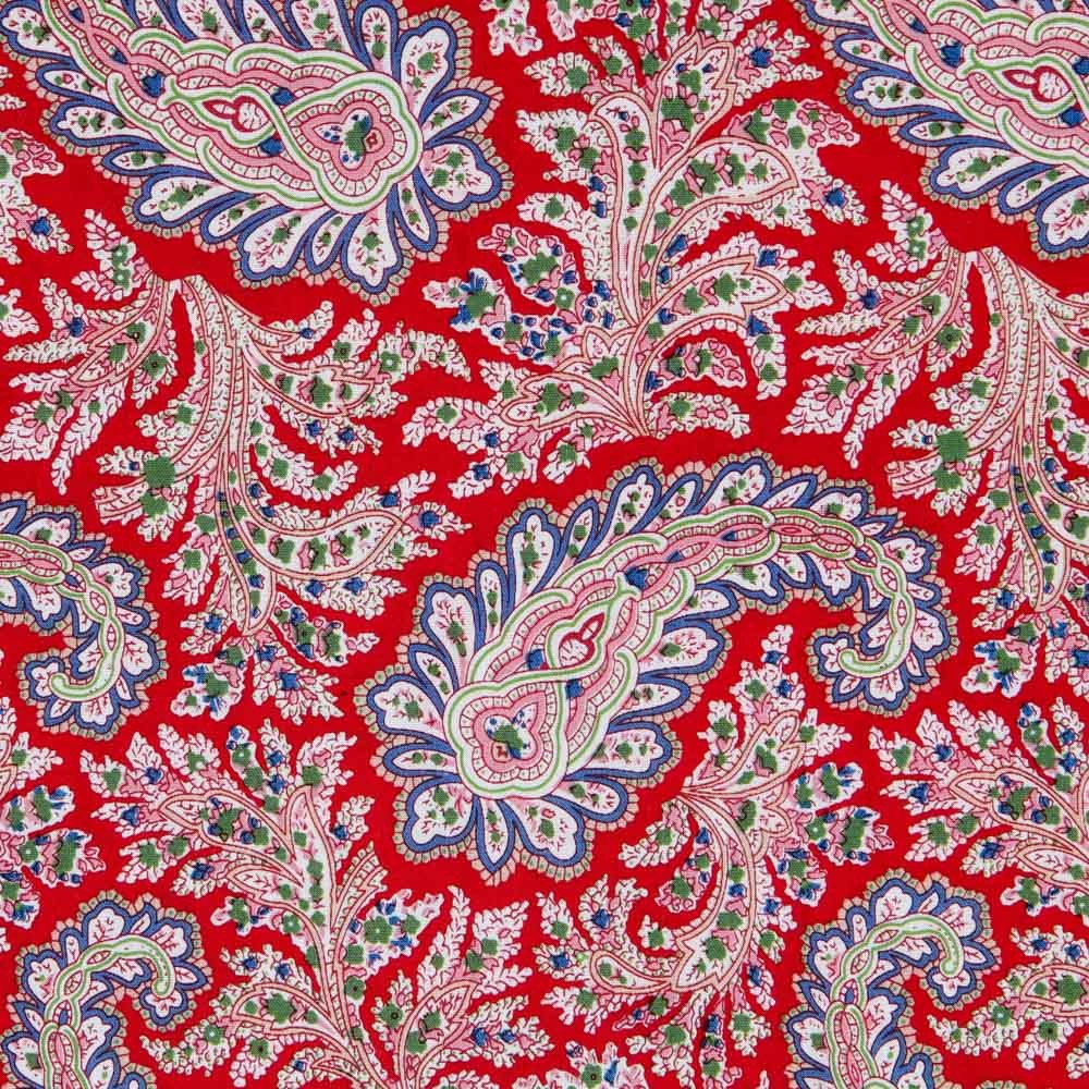 Popelín Peasly Rojo - Ribes y Casals